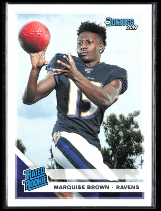 Marquise Brown RC 2019 Donruss