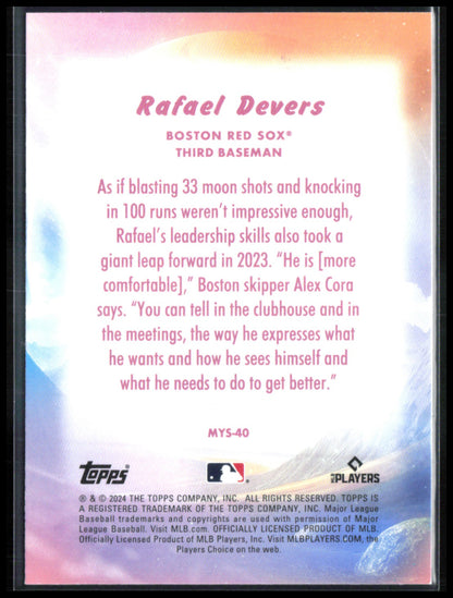Rafael Devers Mystical