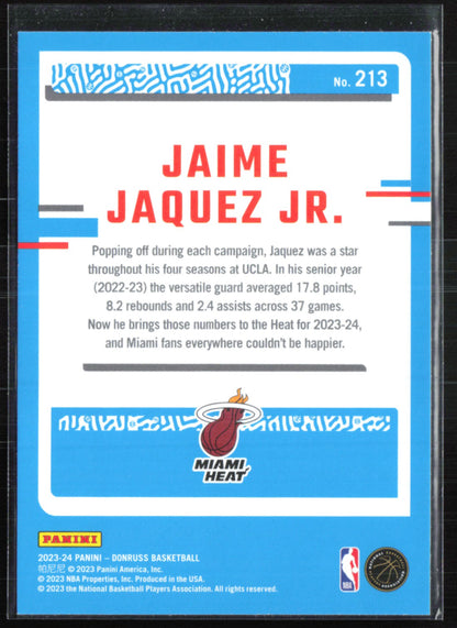 Jaime Jaquez Jr. RC