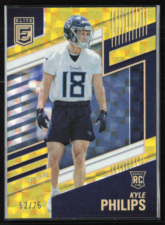 Kyle Philips RC Yellow /75