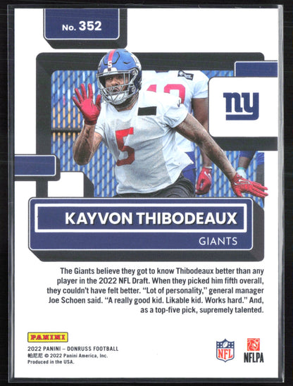 Kayvon Thibodeaux RC Press Proof Premium