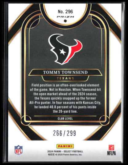 Tommy Townsend Copper Shock /299