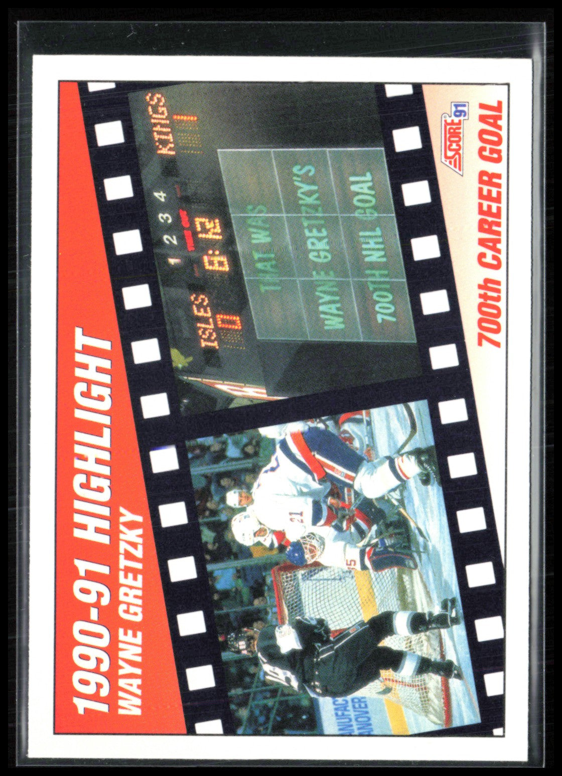 Wayne Gretzky 1991 Score