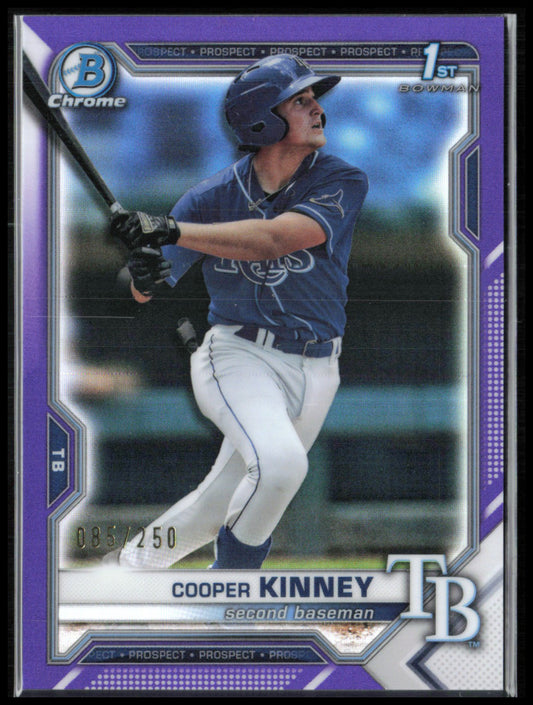 Cooper Kinney 1st Bowman Purple Refractor /250