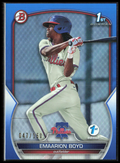 Emaarion Boyd 1st Bowman Blue /150