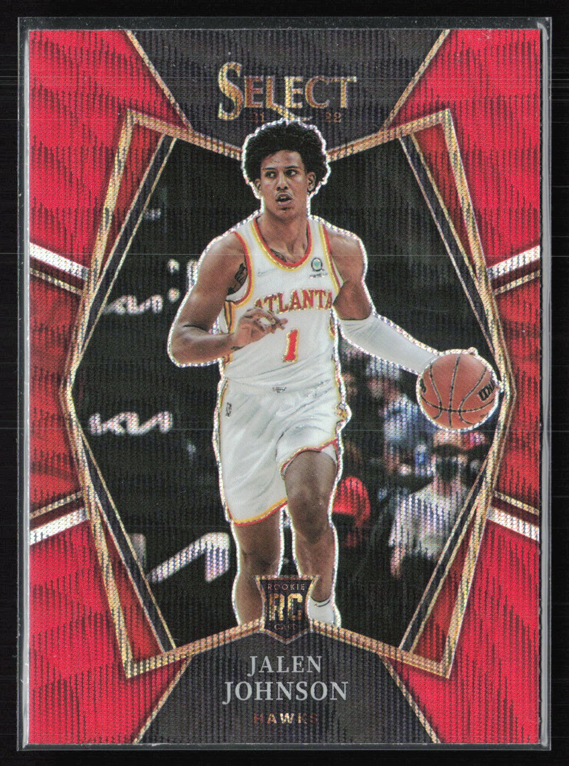 Jalen Johnson RC Red Wave