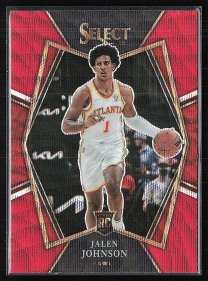 Jalen Johnson RC Red Wave
