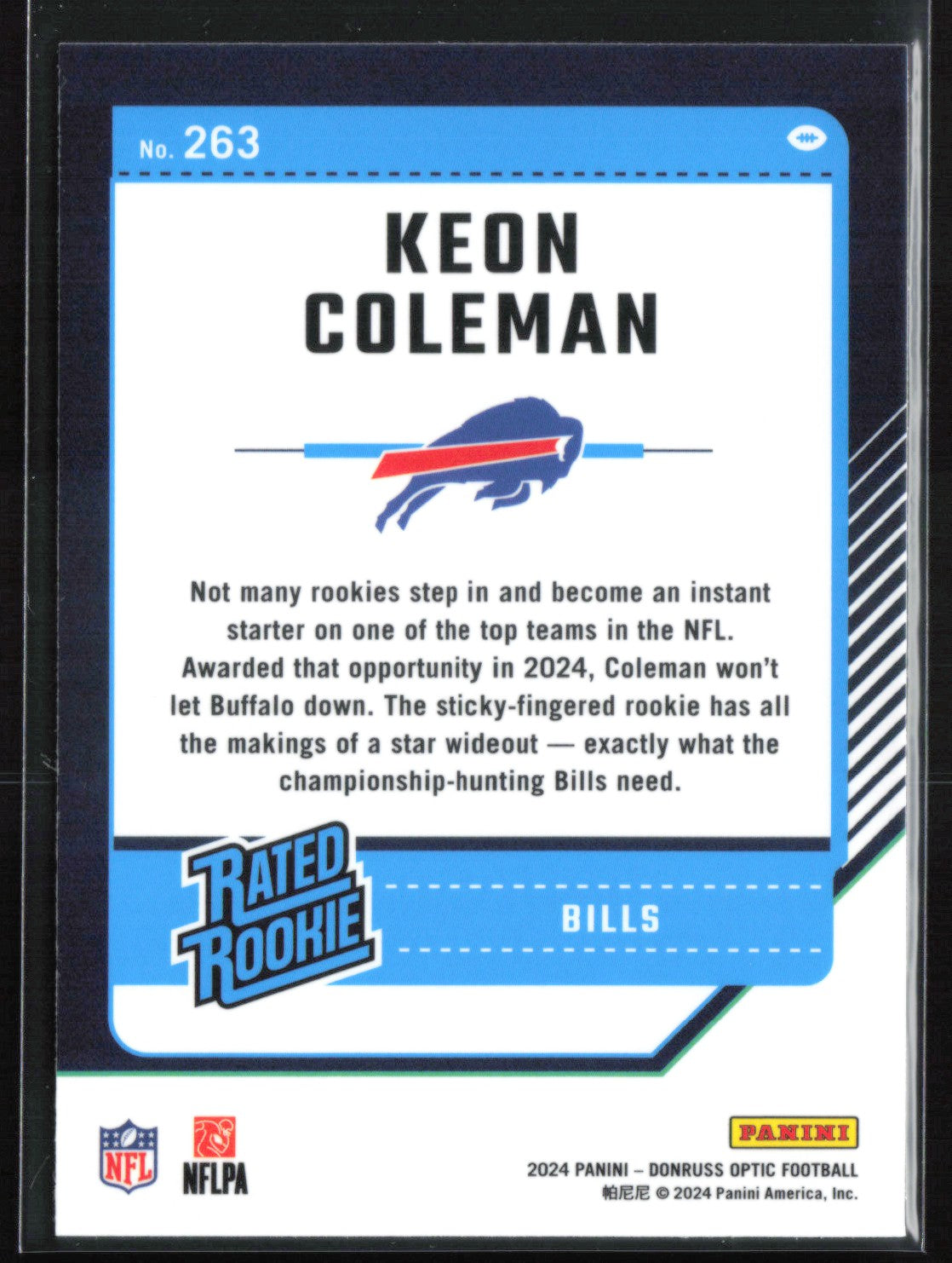Keon Coleman RC