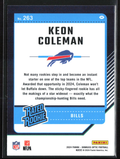 Keon Coleman RC