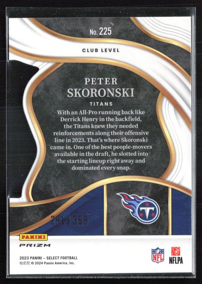 Peter Skoronski RC Orange Club Level /399