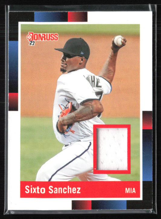 Sixto Sanchez Player-Worn Mem