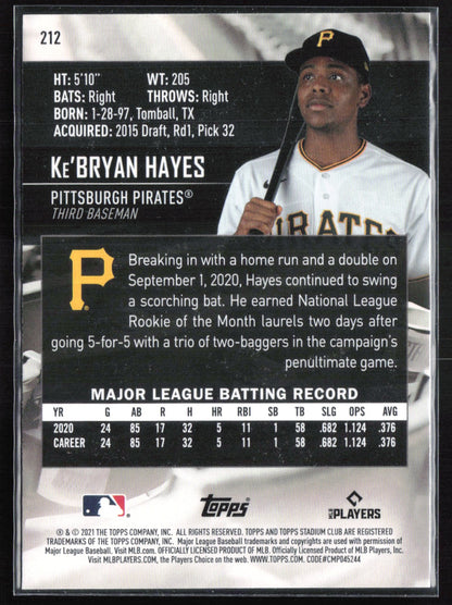 Ke'Bryan Hayes RC