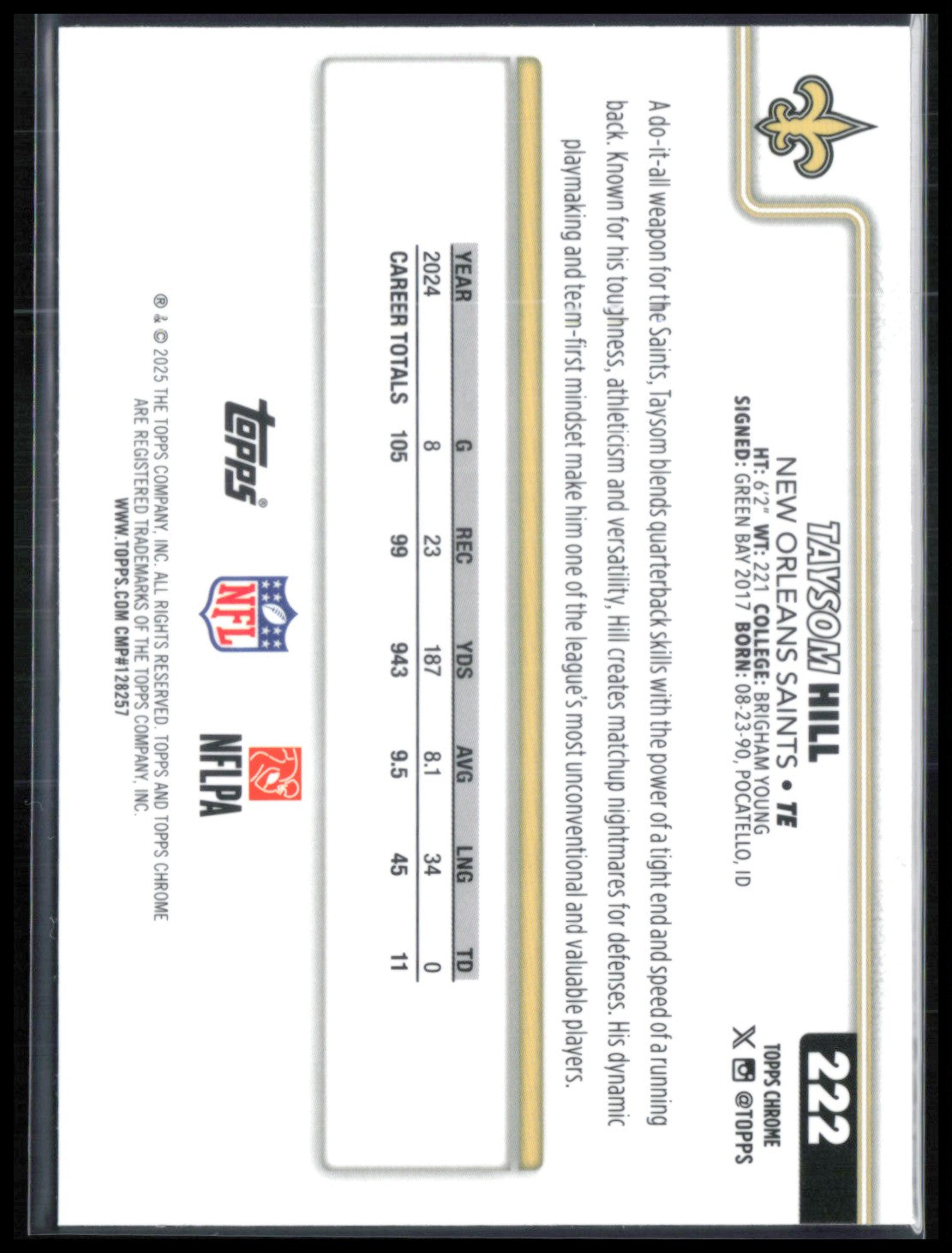 Taysom Hill Pulsar