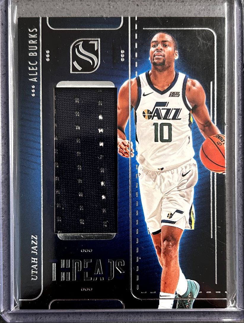 Alec Burks Game-Worn Relic 2024-25 Panini Silhouette