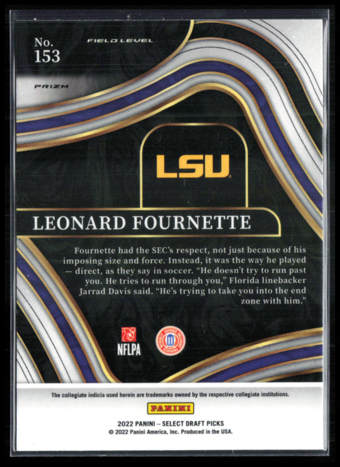 Leonard Fournette Silver Field Level