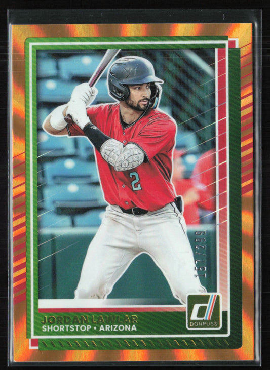 Jordan Lawlar Orange Laser /299