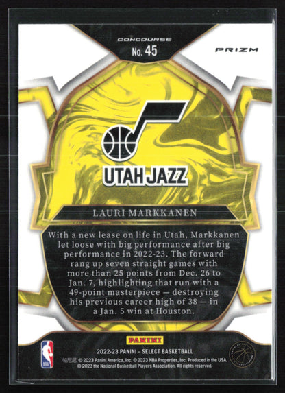 Lauri Markkanen Orange