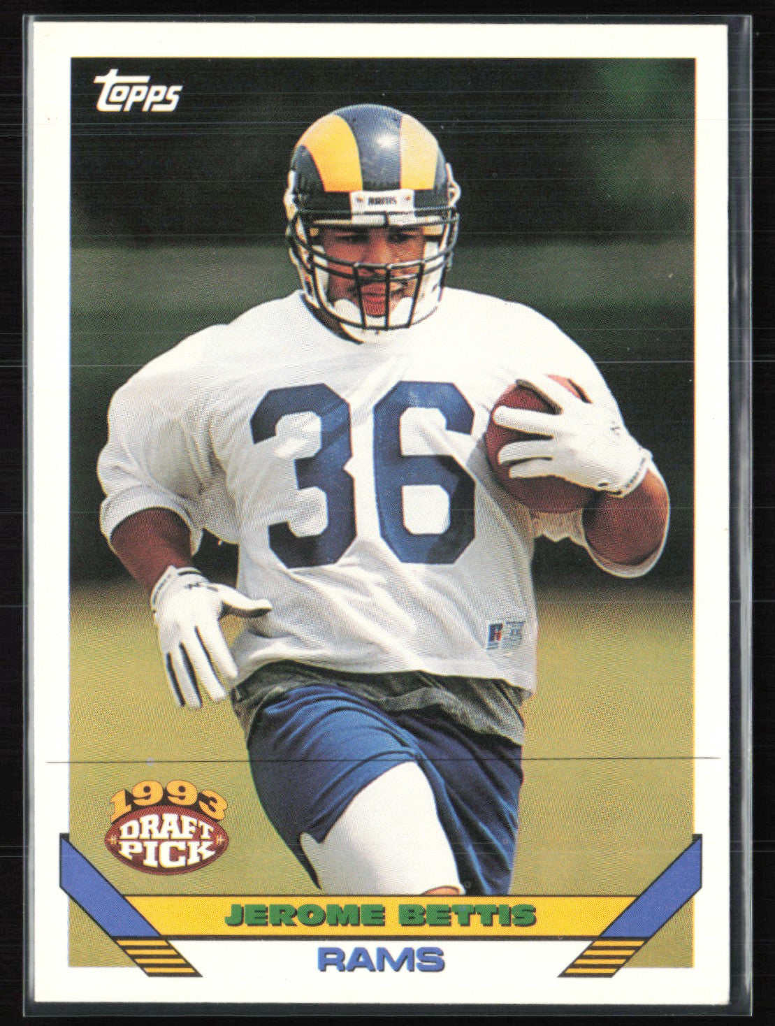 Jerome Bettis RC 1993 Draft Pick Topps