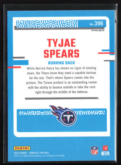 Tyjae Spears RC Holo