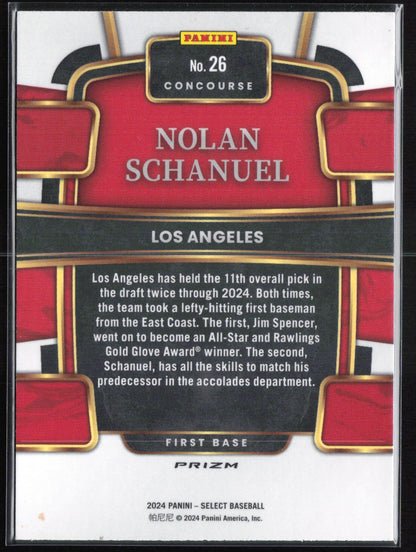 Nolan Schanuel RC RWB Prizm