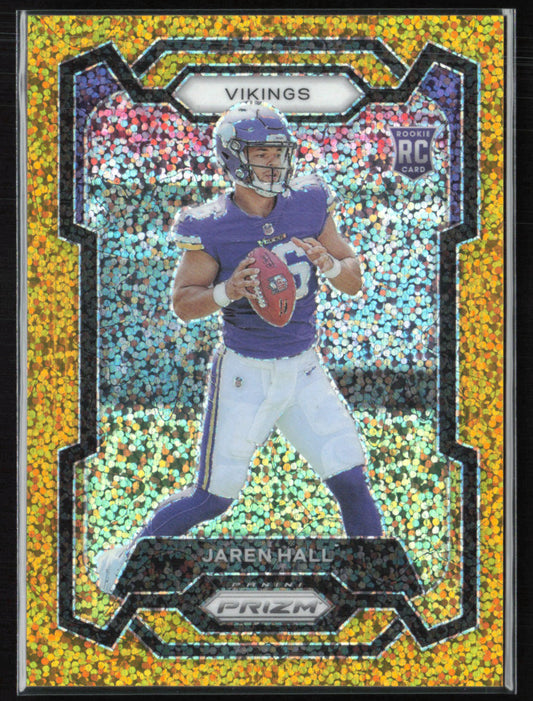 Jaren Hall RC Gold Sparkle /24 2023 Prizm