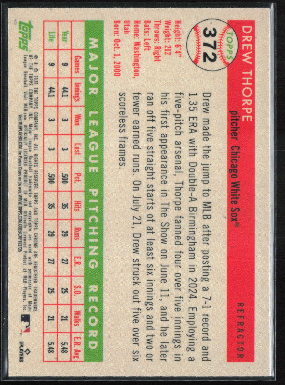 Drew Thorpe RC Refractor