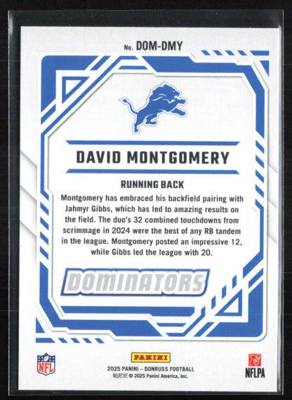 David Montgomery Dominators