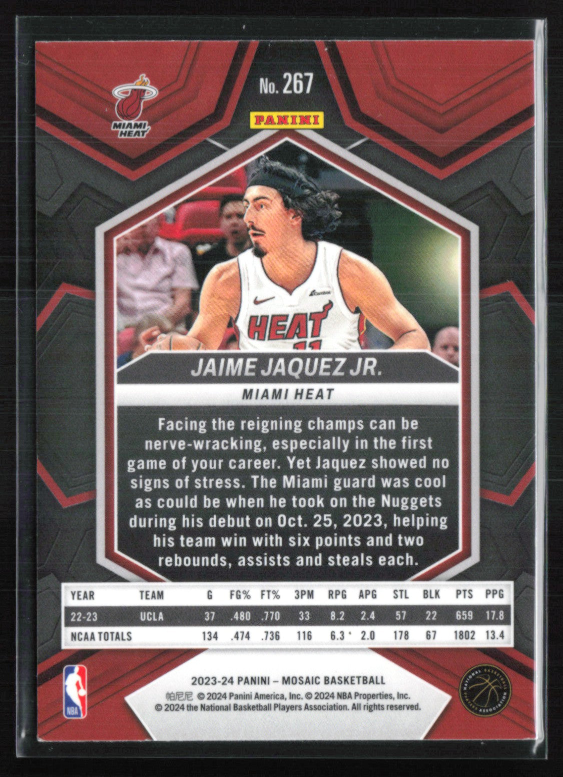 Jaime Jaquez Jr. RC
