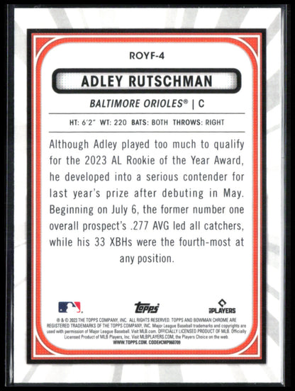 Adley Rutschman RC