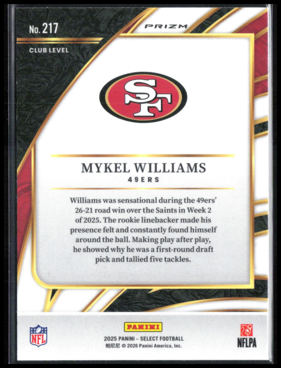 Mykel Williams RC