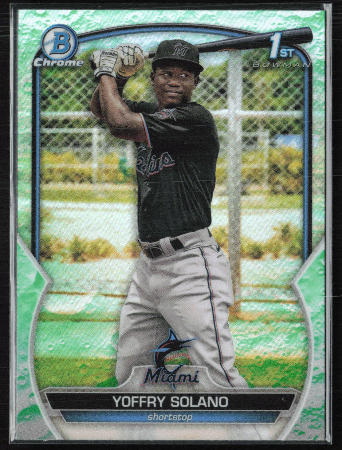 Yoffry Solano 1st Bowman Lunar Green