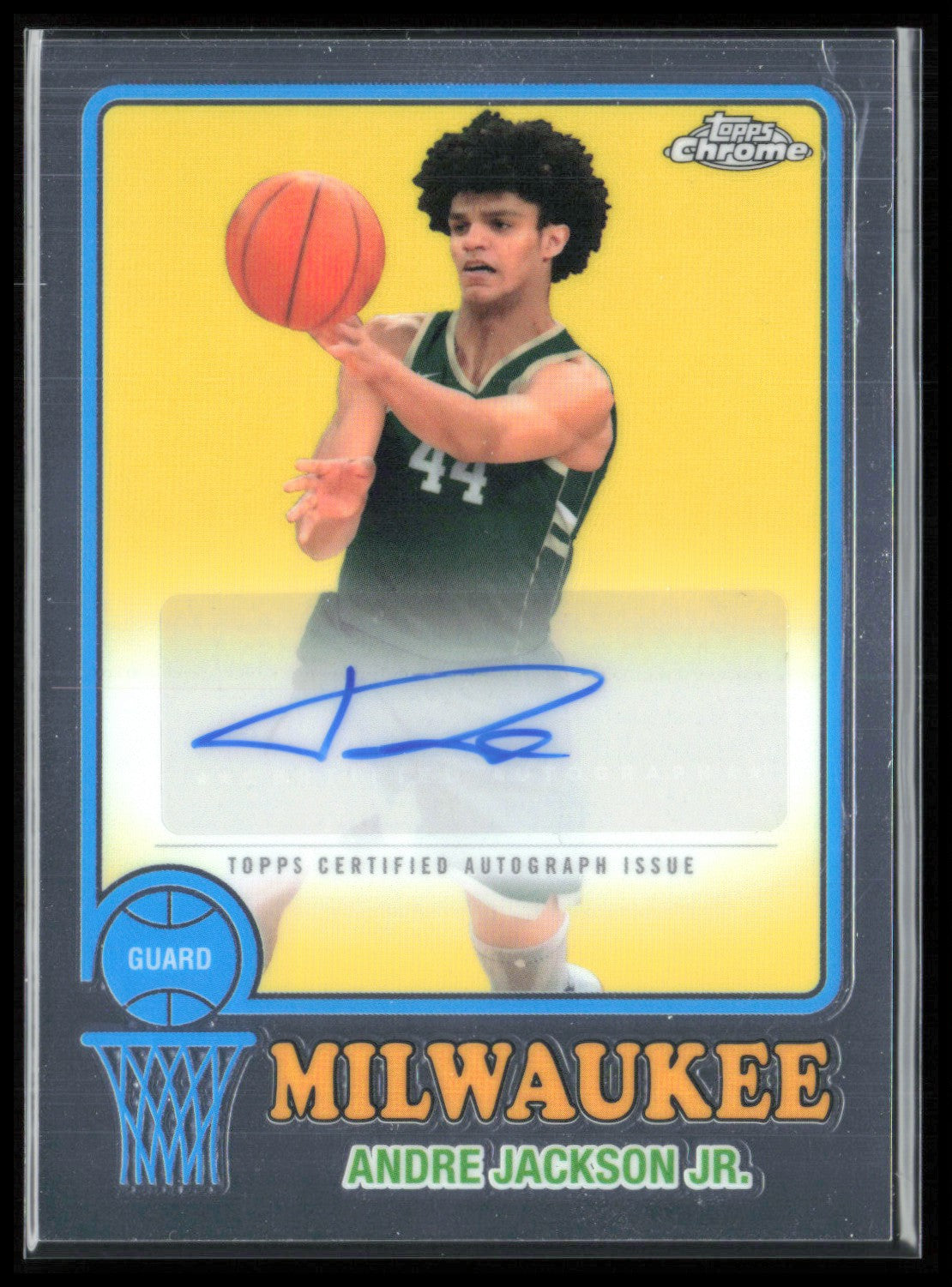 Andre Jackson Jr. Auto 2024-25 Topps Chrome 1973 Topps