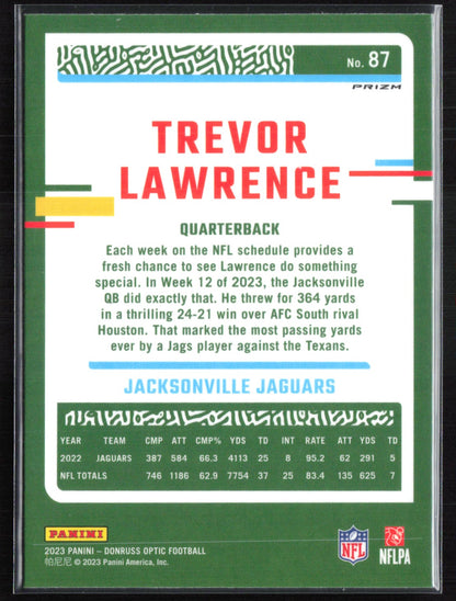 Trevor Lawrence Holo
