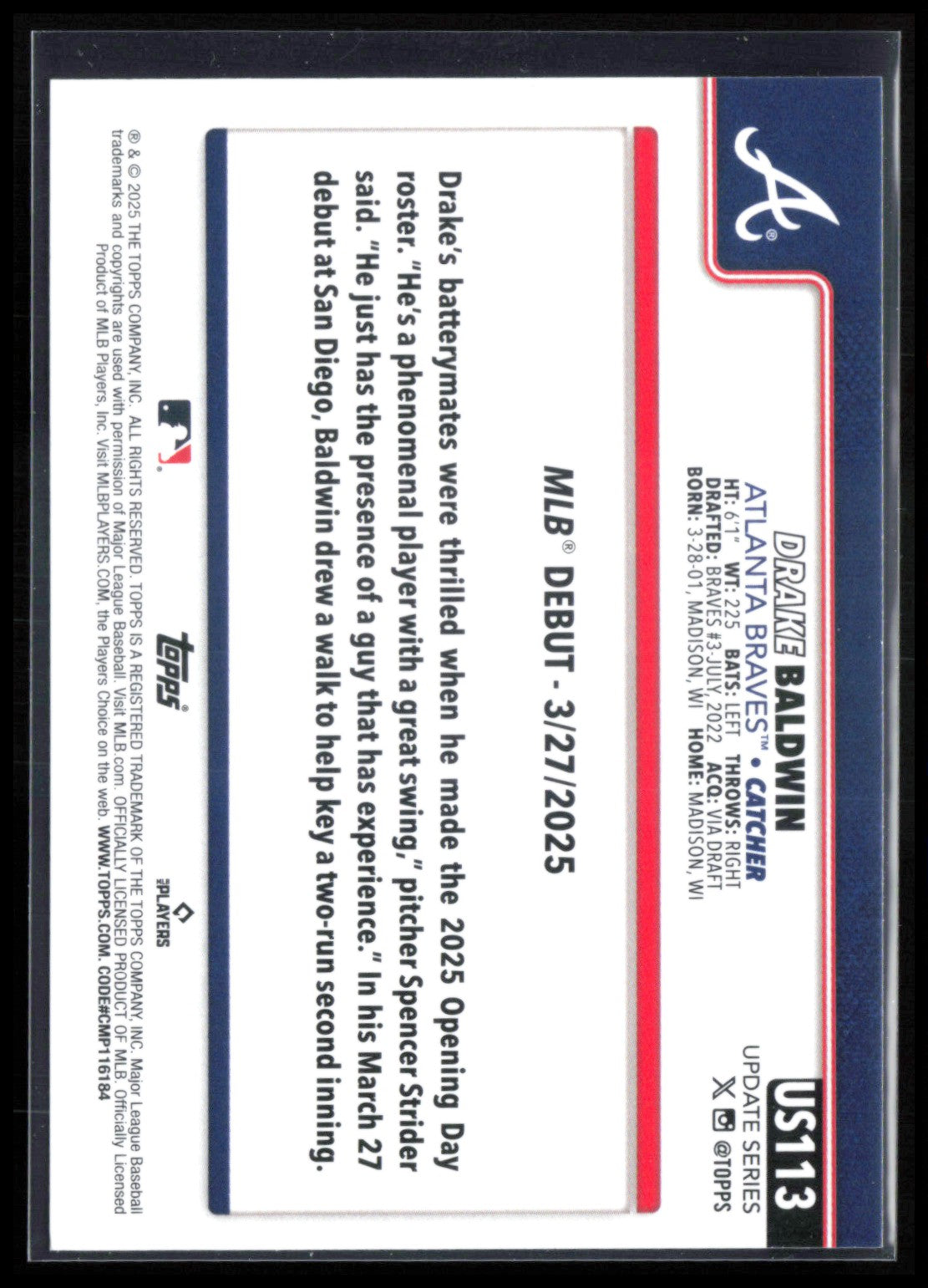 Drake Baldwin RC