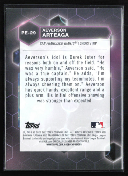Aeverson Arteaga Prospect