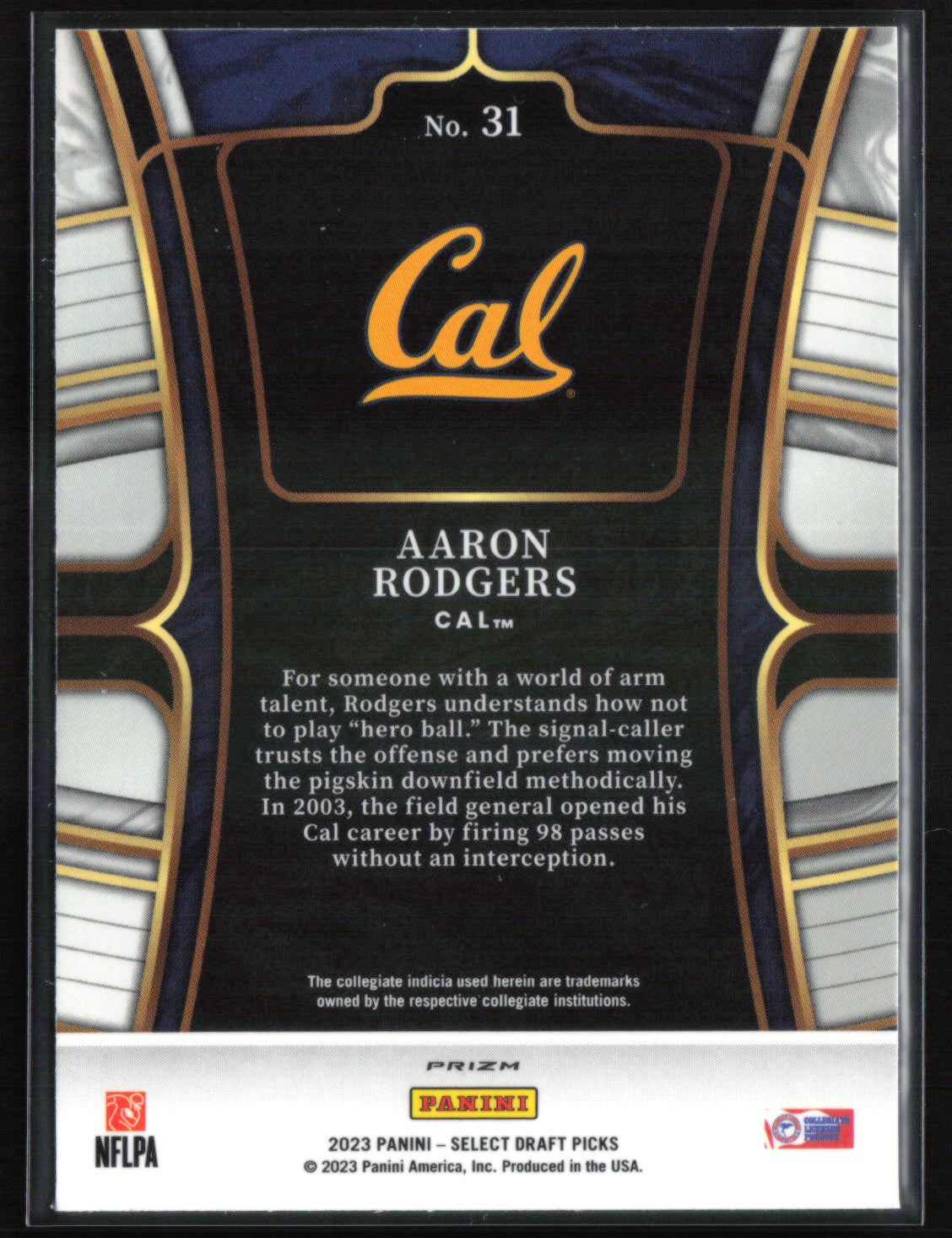 Aaron Rodgers Red Lazer