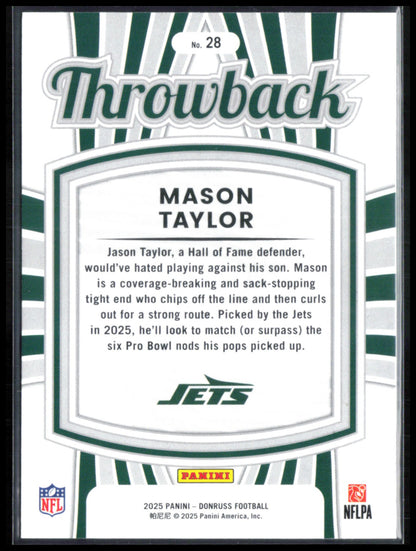 Mason Taylor RC Throwback