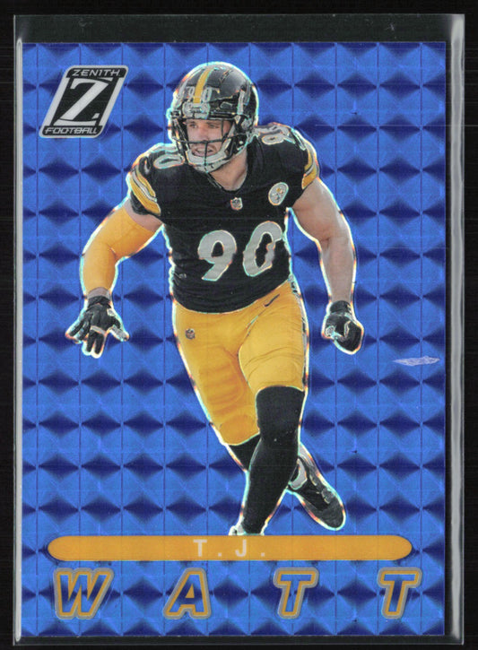 T.J. Watt Blue Mosaic Zenith Parallel