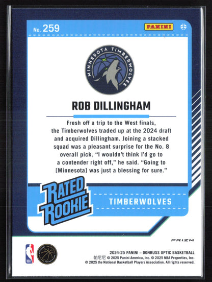 Rob Dillingham RC Pink Hyper