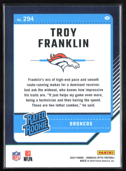 Troy Franklin RC