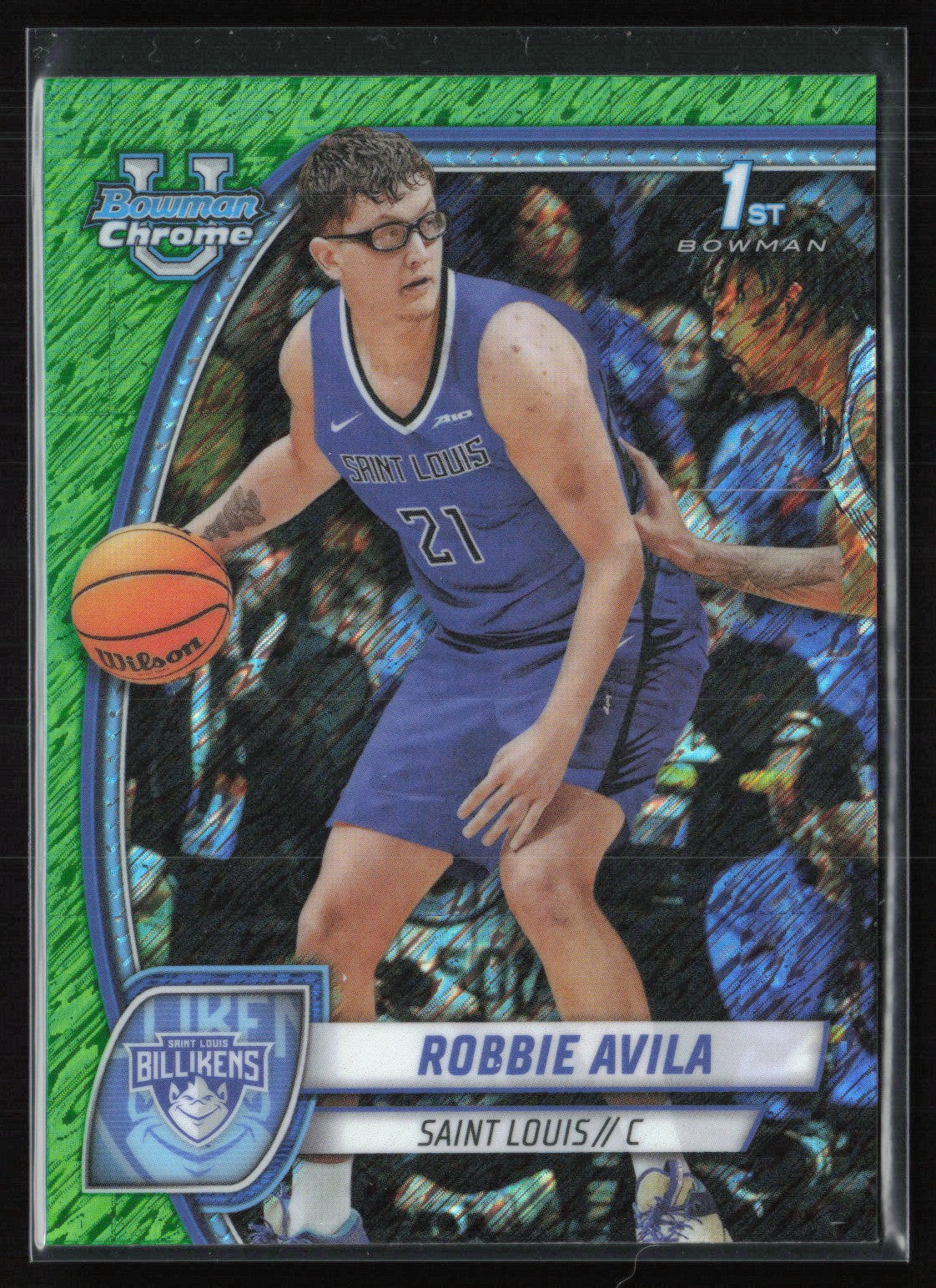 Robbie Avila 1st Bowman Green Shimmer