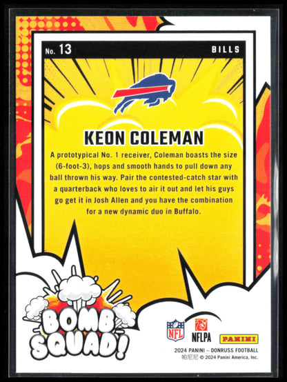 Keon Coleman RC Bomb Squad