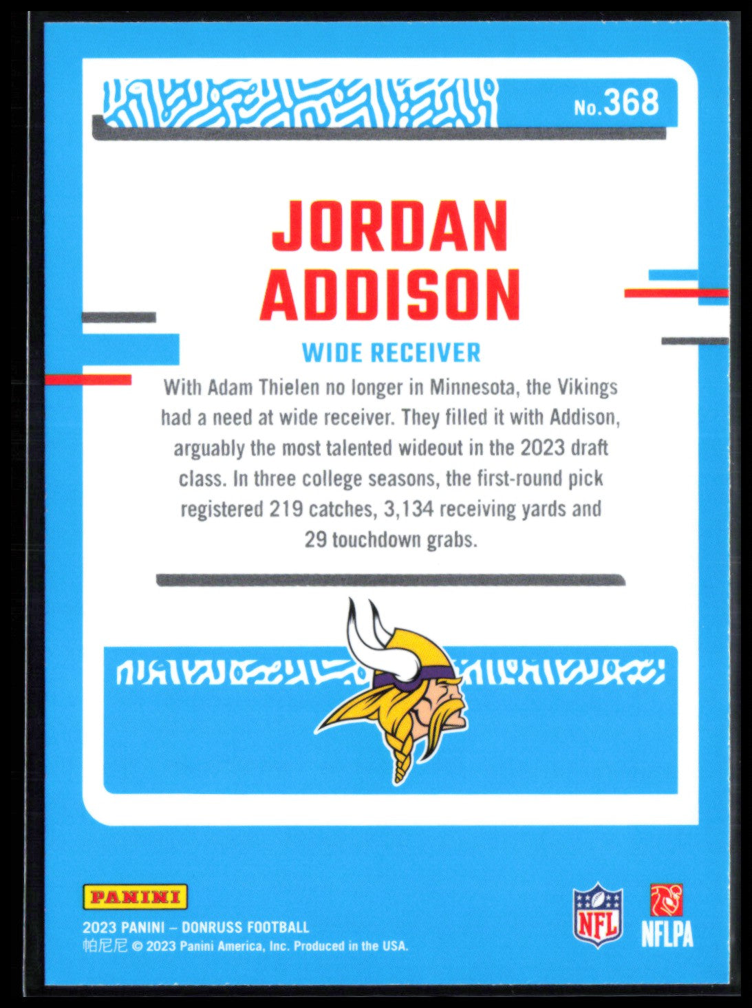 Jordan Addison RC