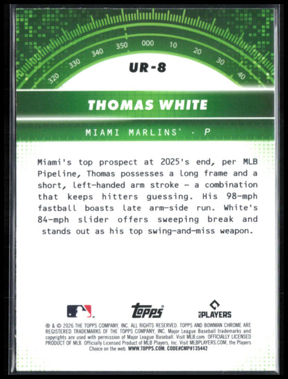 Thomas White Prospect