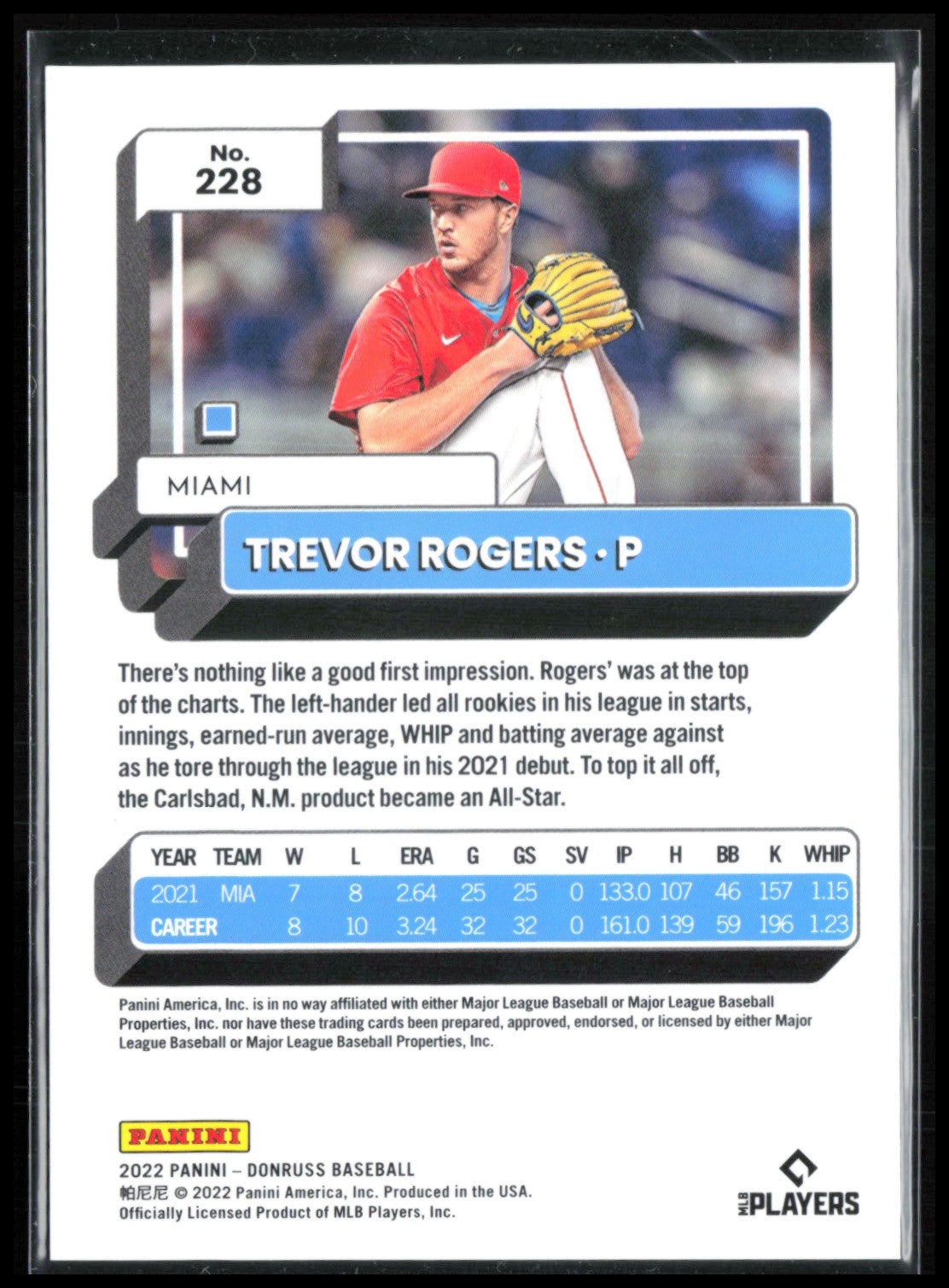 Trevor Rogers Foil /196
