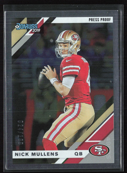 Nick Mullens /100 Press Proof