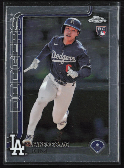 Hyeseong Kim RC 2025 Topps Chrome