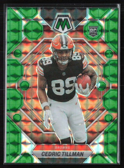Cedric Tillman RC Green Mosaic