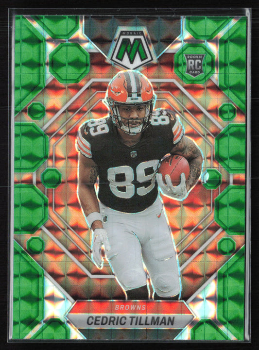 Cedric Tillman RC Green Mosaic