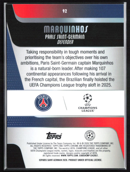 Marquinhos Purple Checker 75/75